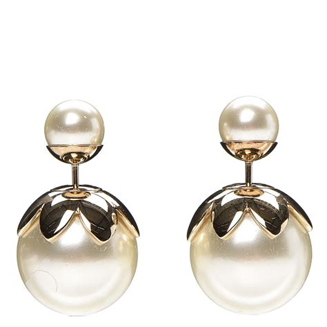 etsy dior pearl earrings|Dior tribal earrings real pearl.